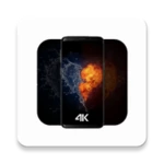 Logo of 4K Wallpaper android Application 